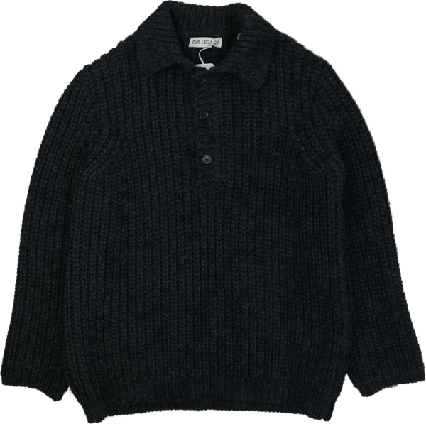 Our Legacy Big Piquet Grey Knitwear – SecondPlace