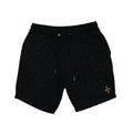 Ovo Black Monogram Shorts