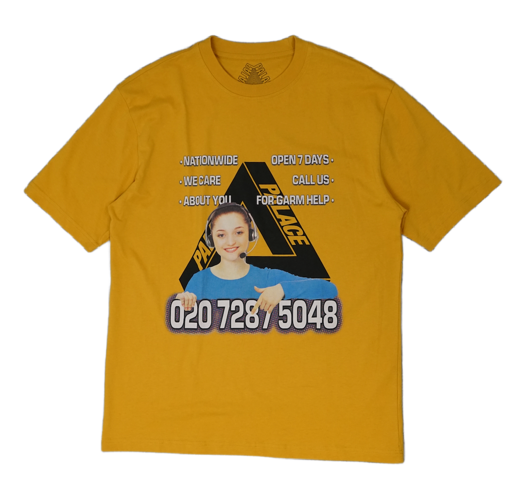 Palace Bell Man Yellow T-Shirt