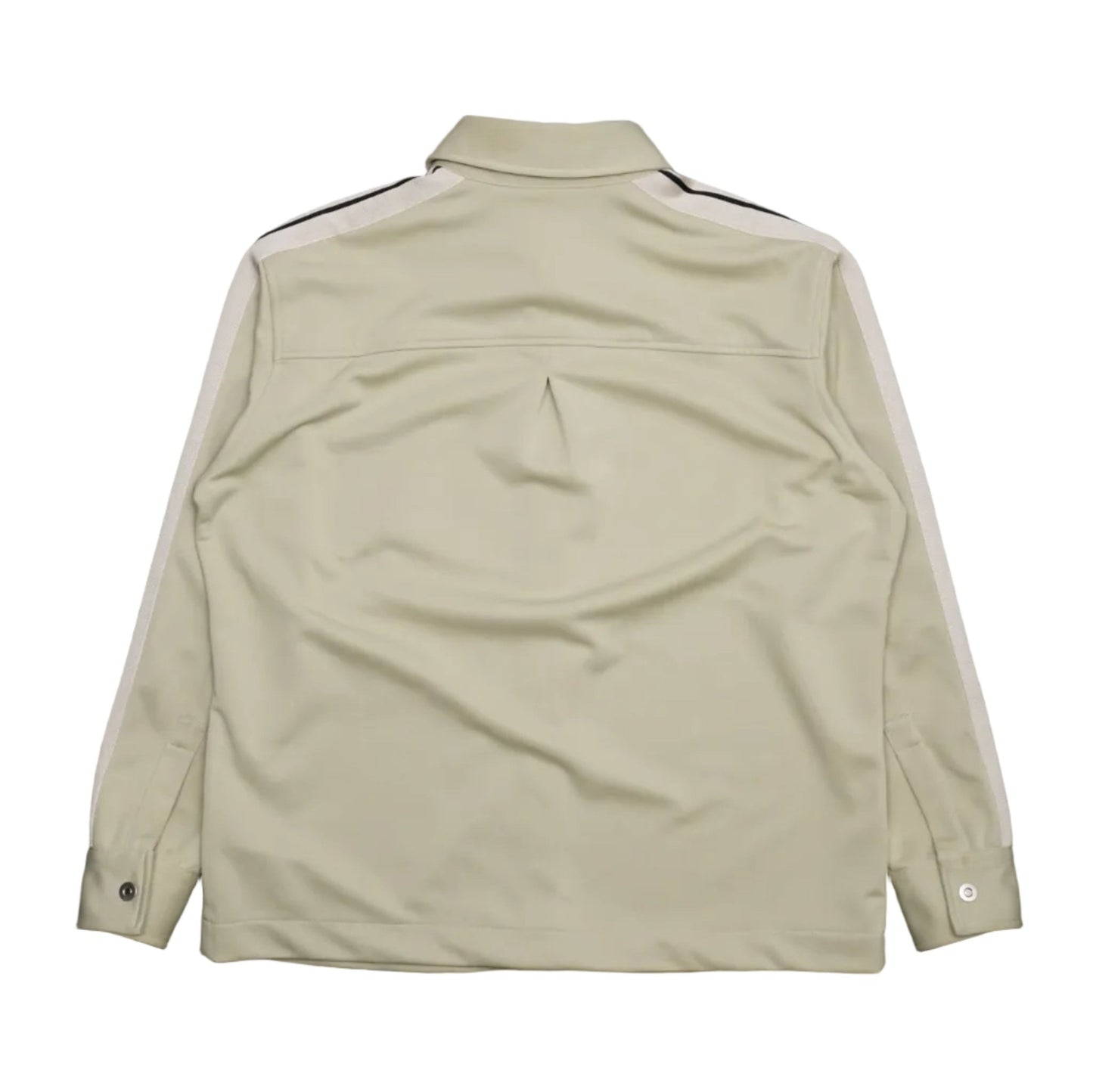 Palm Angels Beige/Tan Track Overshirt - Palm Angels - SecondPlace