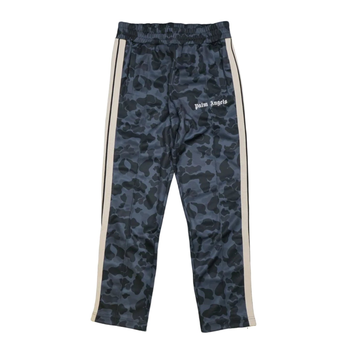 Palm Angels Black/Grey Camo Trackpants - Palm Angels - SecondPlace