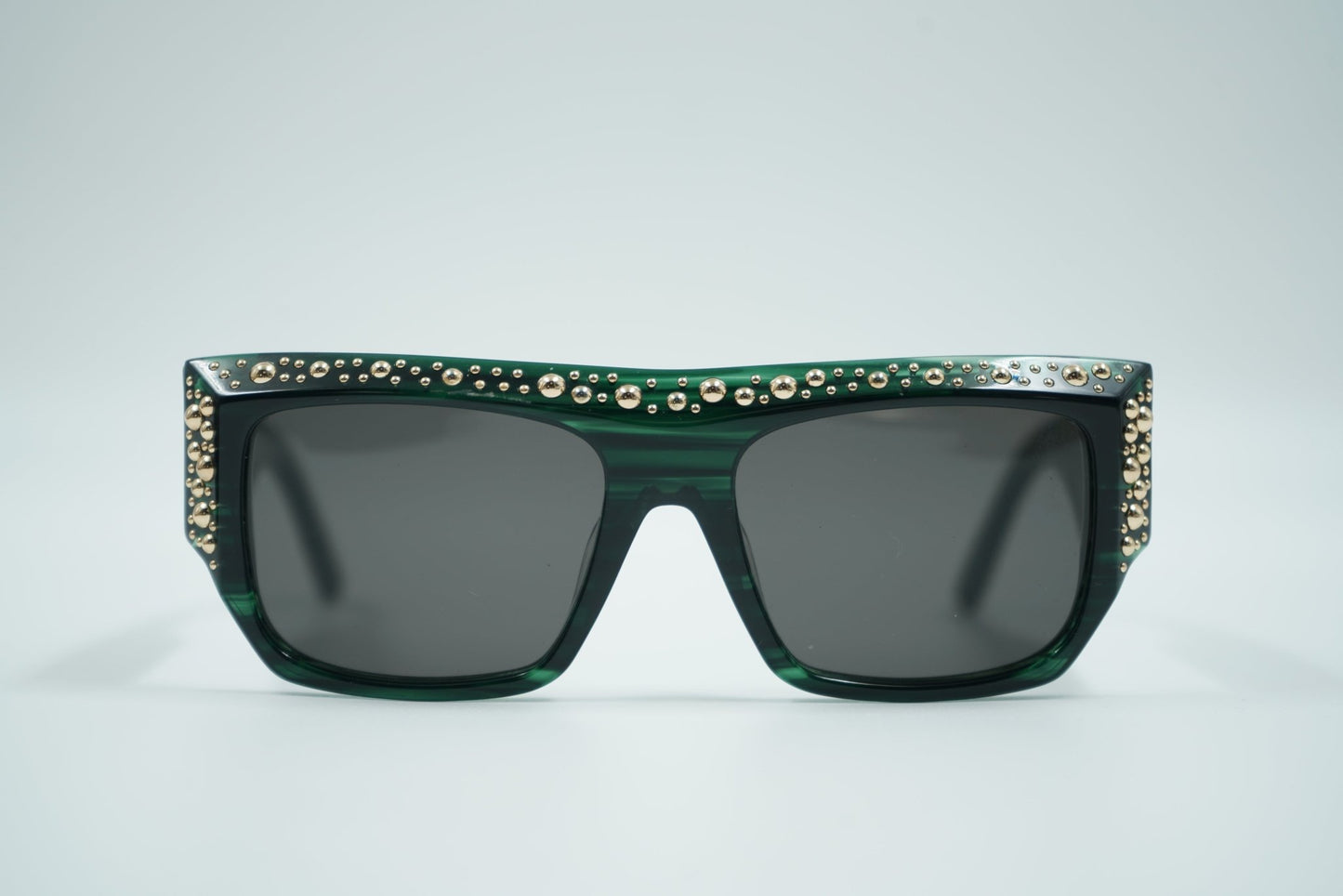 Palm Angels Casablanca Coystal Brushed Green Sunglasses - Palm Angels - SecondPlace