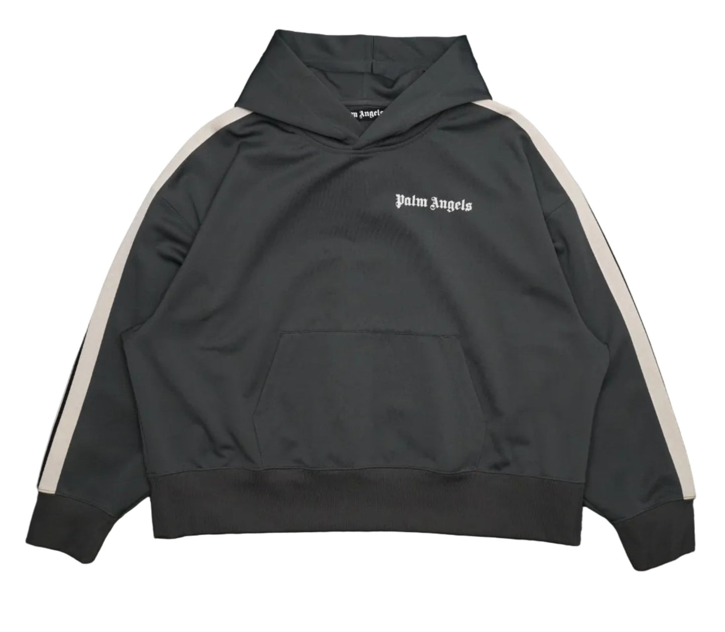 Palm Angels Grey/Tan Track Hoodie - Palm Angels - SecondPlace
