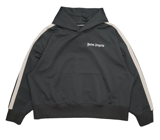 Palm Angels Grey/Tan Track Hoodie - Palm Angels - SecondPlace