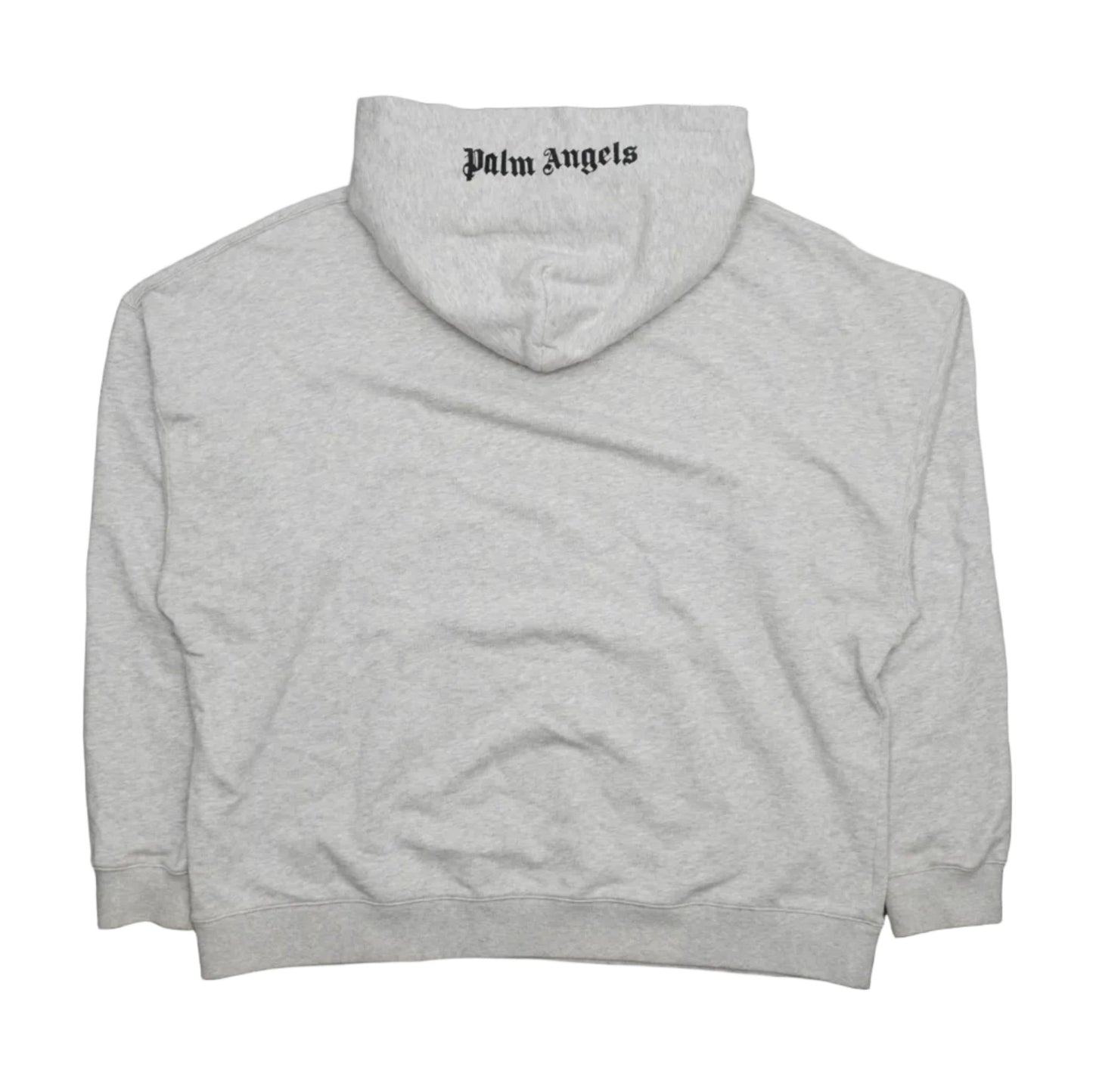 Palm Angels Mini Chest Logo Grey Hoodie - Palm Angels - SecondPlace