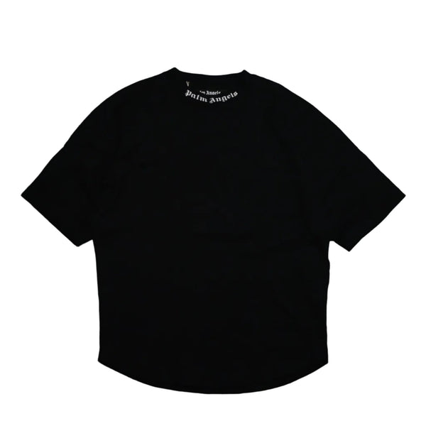 Palm Angels Arc Logo Text Black T-Shirt
