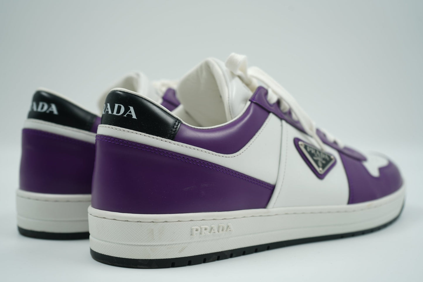 Prada Downtown Purple Sneakers - Prada - SecondPlace