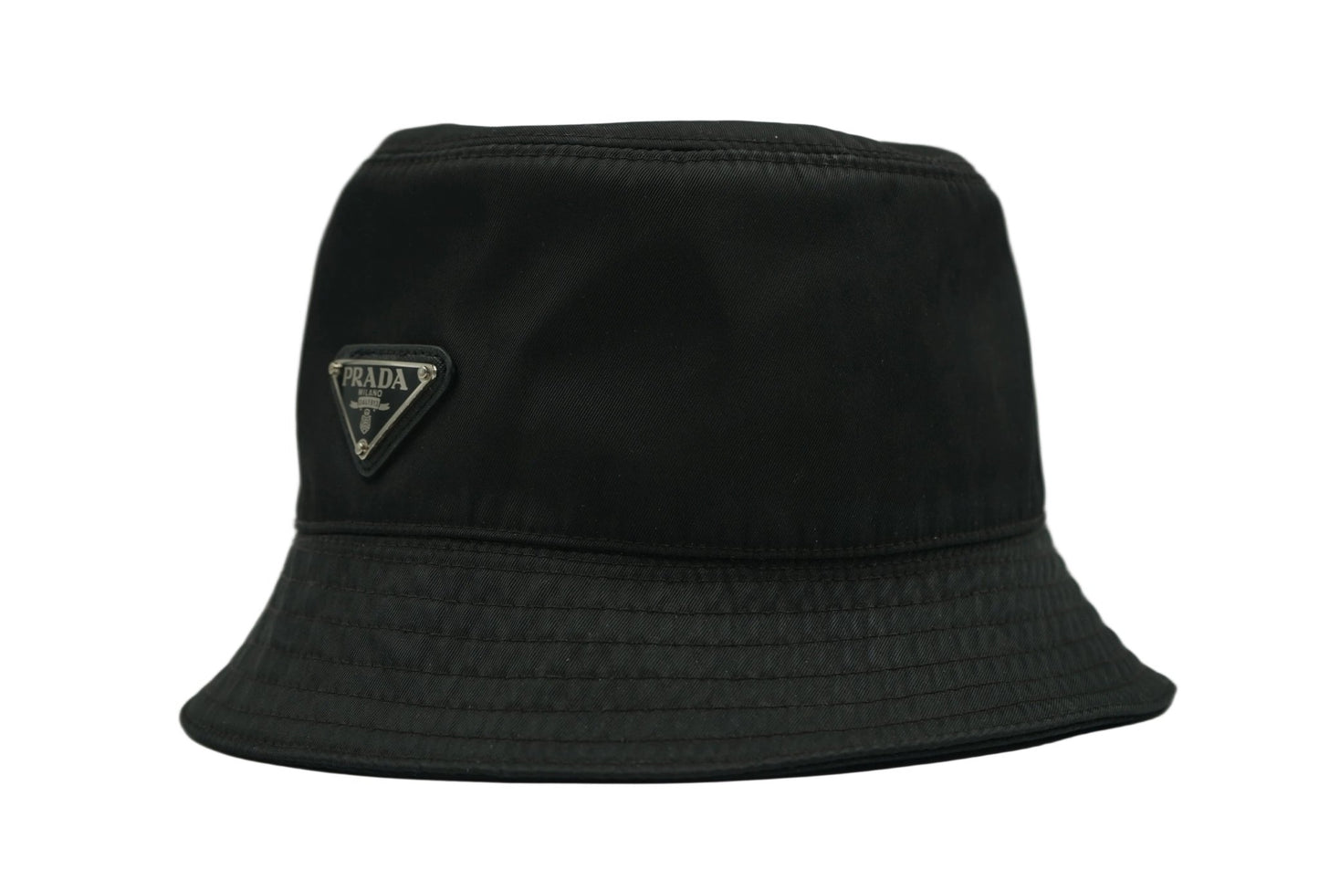 Prada Nylon Black Bucket Hat - Prada - SecondPlace
