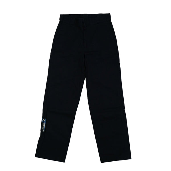 Prada Rubber Patch Black Chinos
