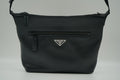 Prada Saffian Black Leather Shoulderbag