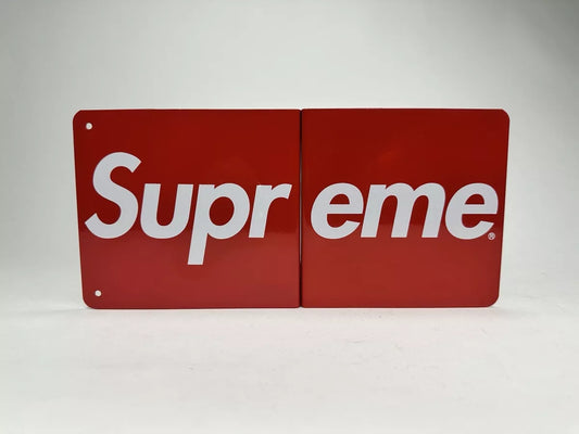 Supreme Red Bookends (Set of 2)