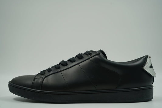 Saint Laurent Court Classic SL/01 Court Classic Lips Black Sneakers - Saint Laurent - SecondPlace