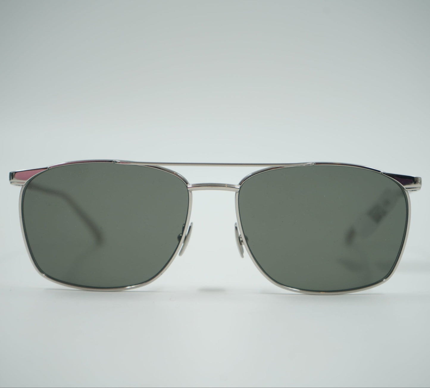 Saint Laurent Pilot Silver Sunglasses - Saint Laurent - SecondPlace