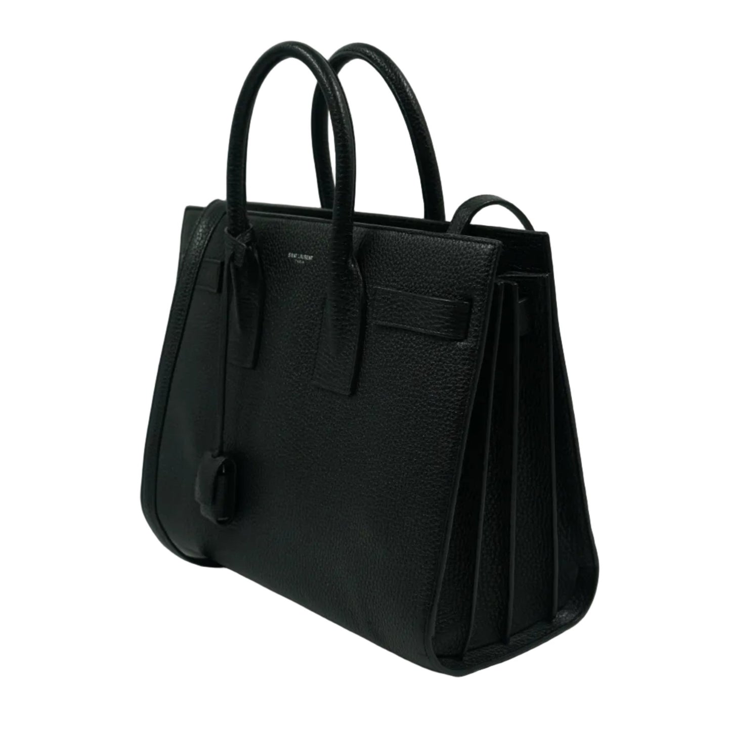 Saint Laurent Sac De Jour Leather Tote Black Bag - Saint Laurent - SecondPlace