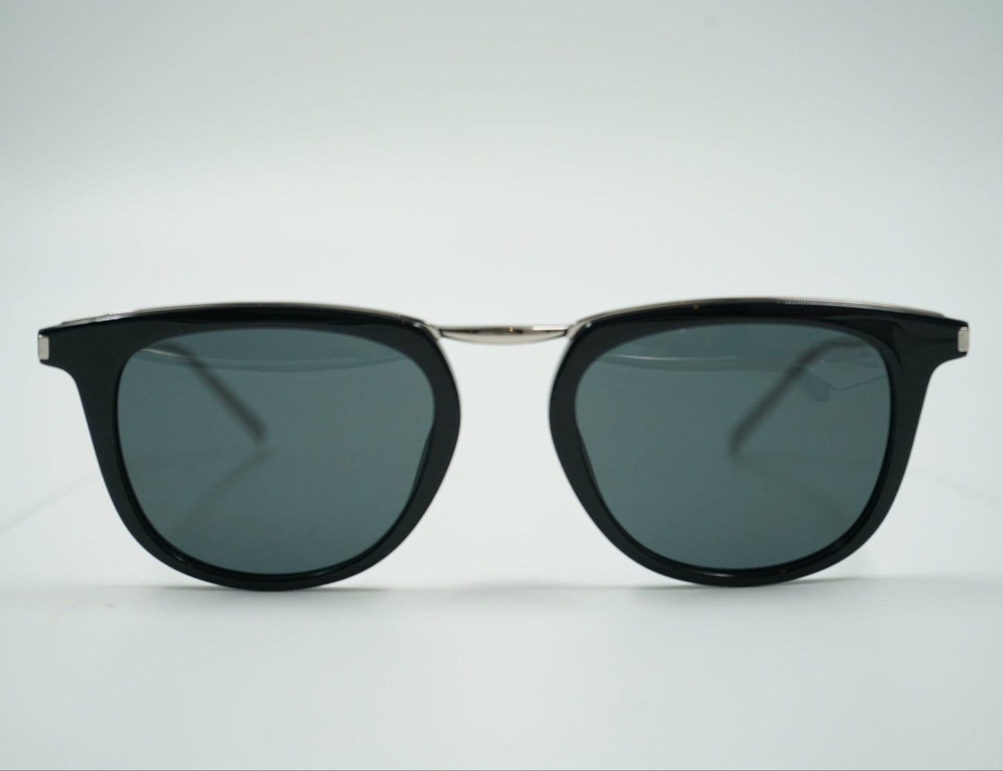 Saint Laurent Shiny Black Havana Sunglasses - Saint Laurent - SecondPlace