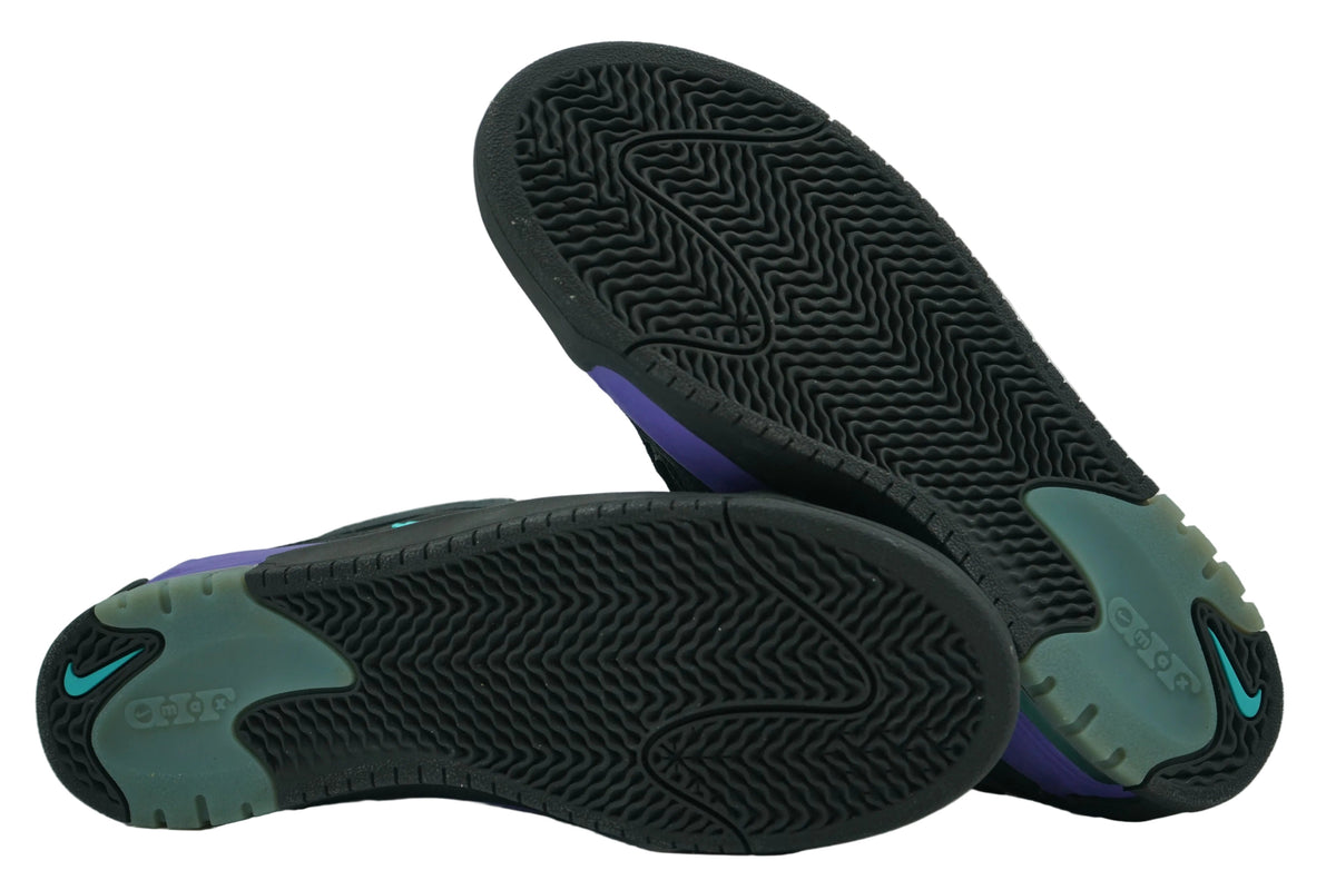 Outsoles of brand new SB Air Max Ishod Black Grape FB2393-003