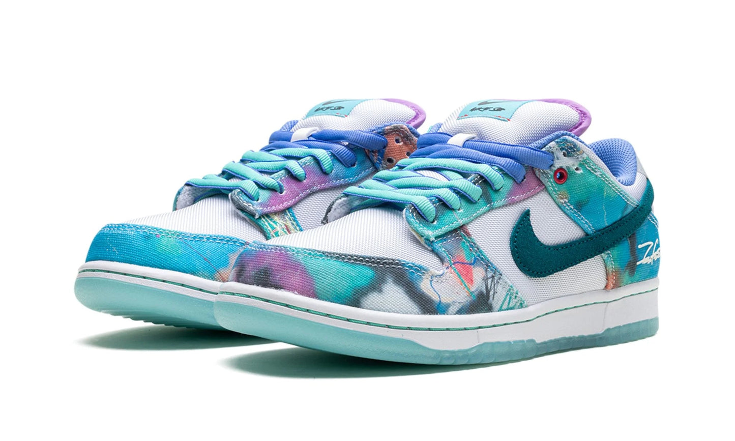SB Dunk Low x Futura Laboratories Bleached Aqua - Nike - SecondPlace