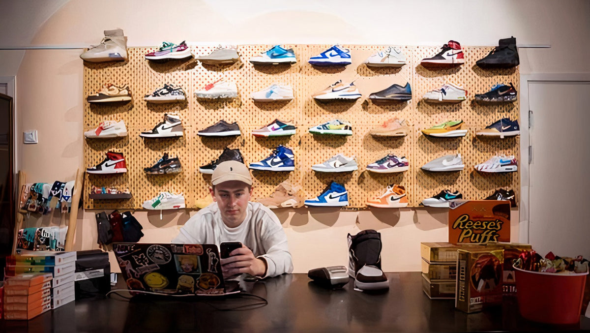 Shoestore Malmö Wall