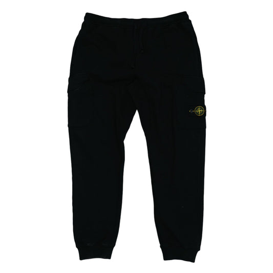 Stone Island Black Sweatpants - Stone Island - SecondPlace