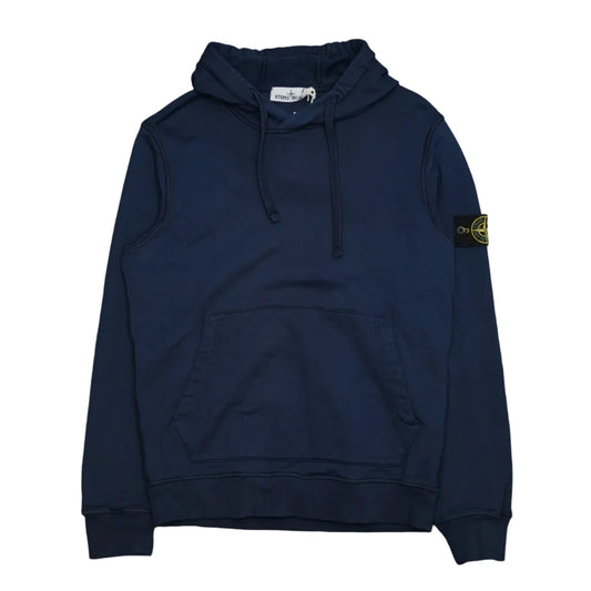 Stone Island Navy Blue Hoodie - Stone Island - SecondPlace