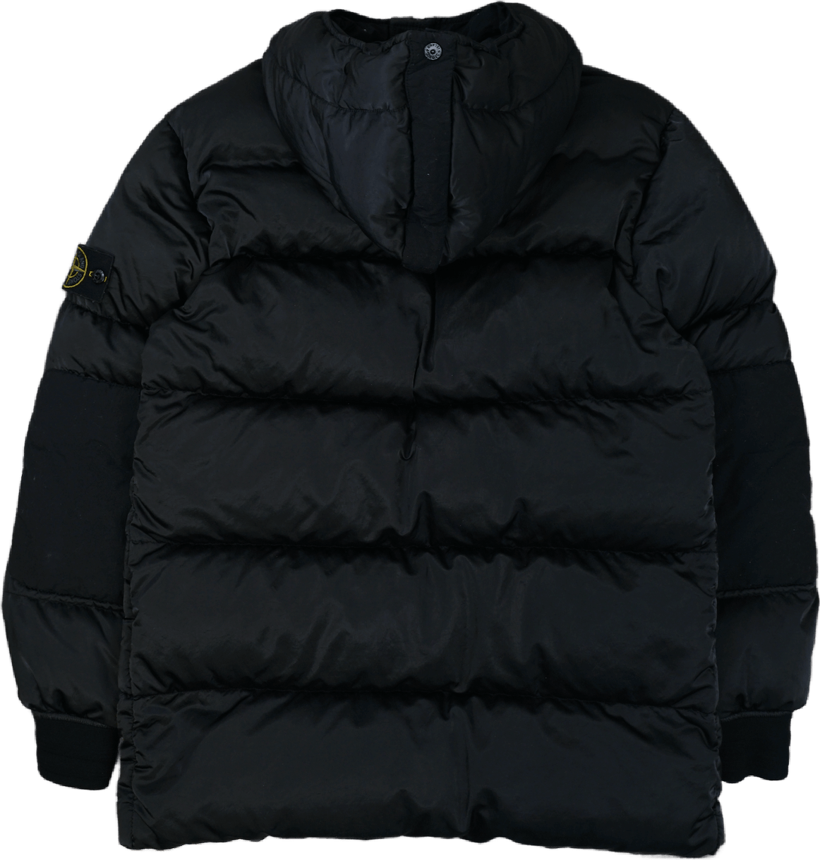 Stone Island Nylon Raso Down - TC Black Jacket - Stone Island - SecondPlace