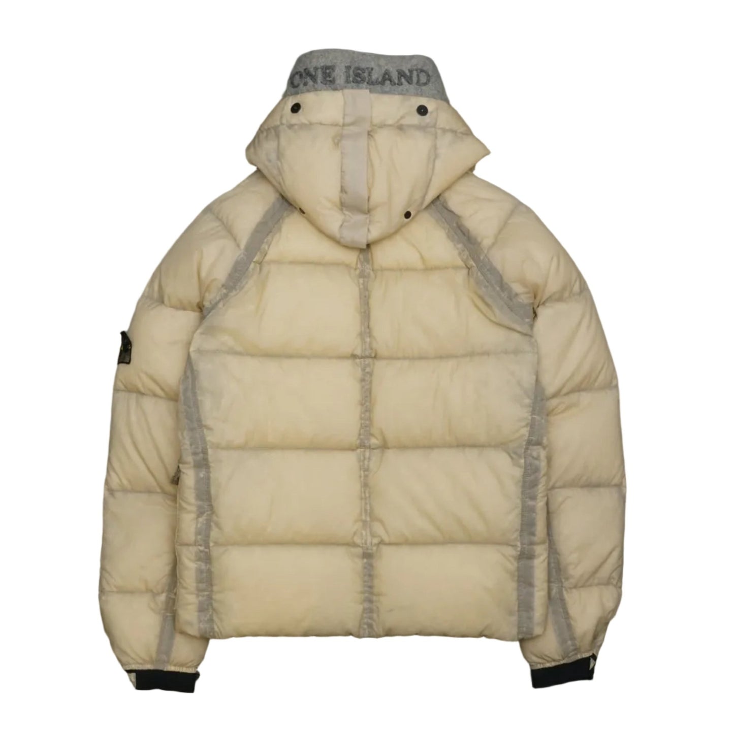 Stone Island Vintage Limited Edition Goose Down Beige Jacket - Stone Island - SecondPlace