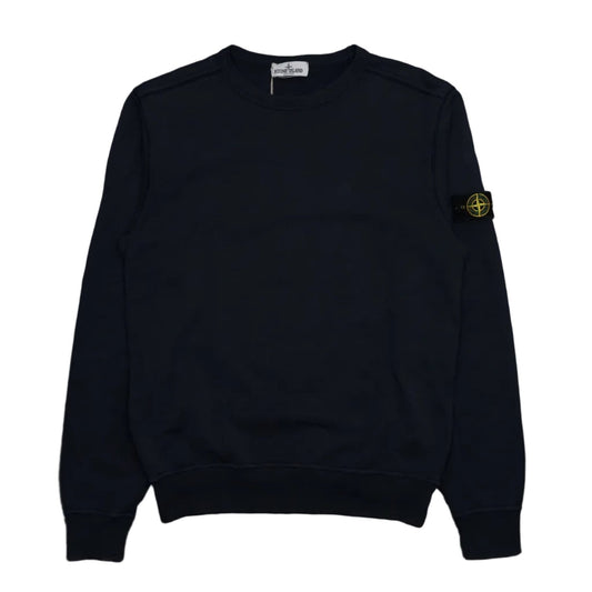Stone Island Washed Blue Crewneck - Stone Island - SecondPlace
