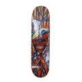 Strangelove Heart Skull Chrome Sean Cliver Brown Deck
