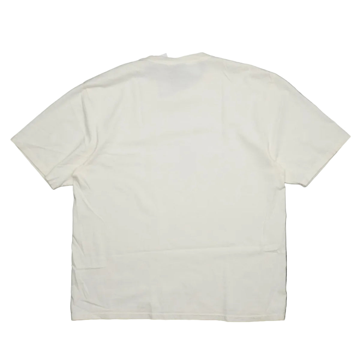 Brand new Stussy Authentic Gear Natural White T-Shirt, back view