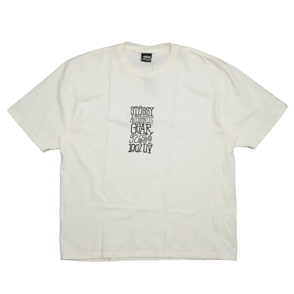 Stussy Authentic Gear Natural White T-Shirt
