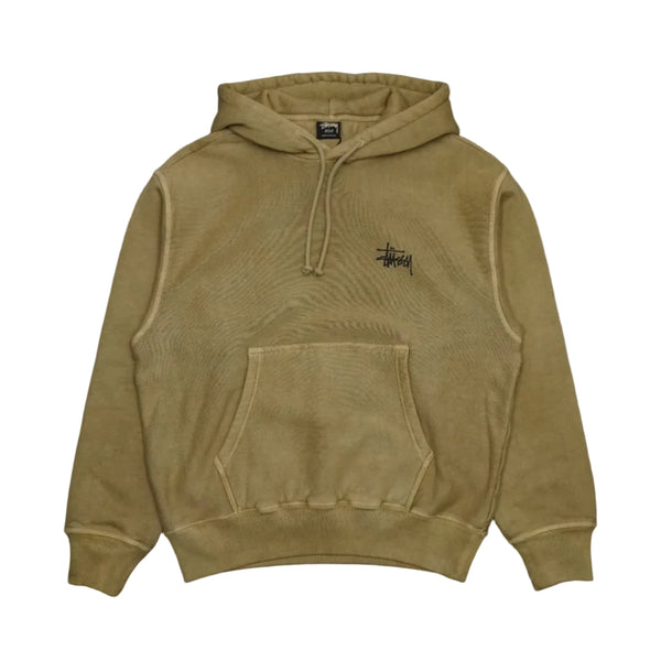 Stussy Basic Stussy Elm Green Hoodie