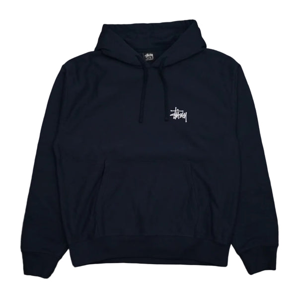 Stussy Basic Stussy Navy Blue Hoodie