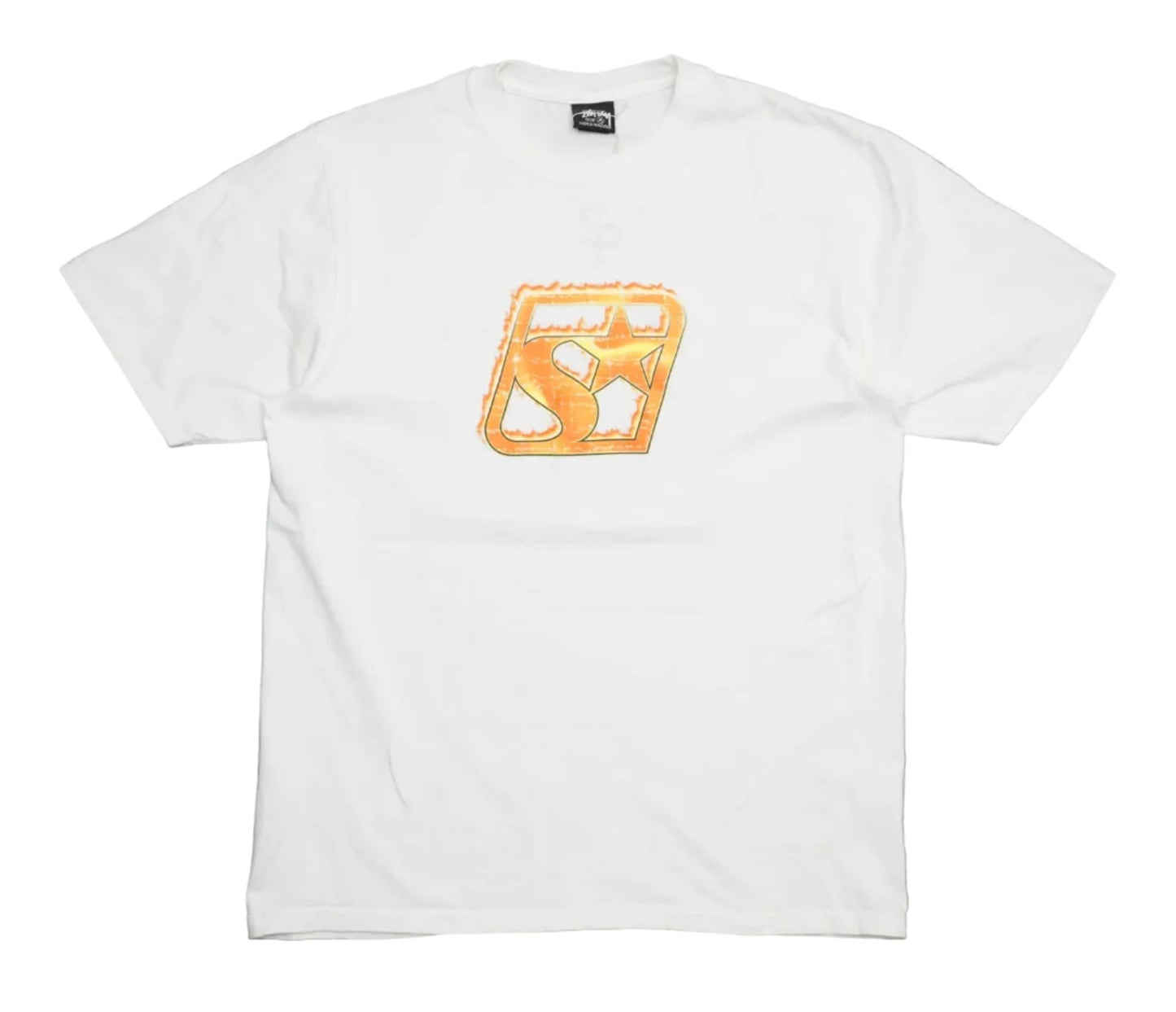 Stussy Blaze White T-Shirt - Stussy - SecondPlace