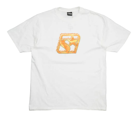 Stussy Blaze White T-Shirt - Stussy - SecondPlace