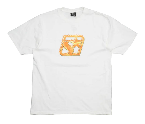 Stussy Blaze White T-Shirt