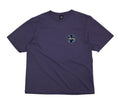 Stussy Cross Dot Pigment Dyed Grape T-Shirt