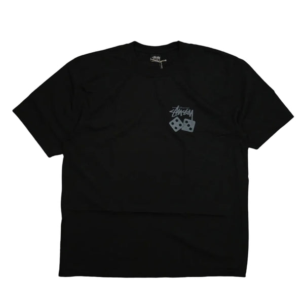 Stussy Dice Black Dyed T-Shirt