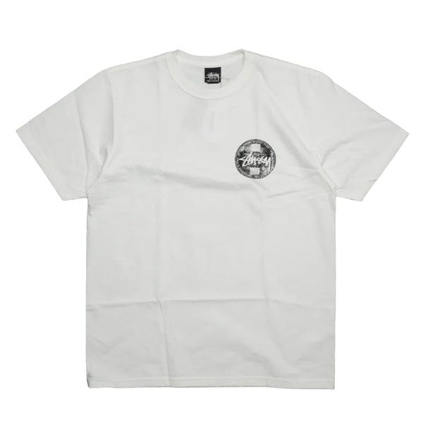 Stussy Dot Stamp White T-Shirt