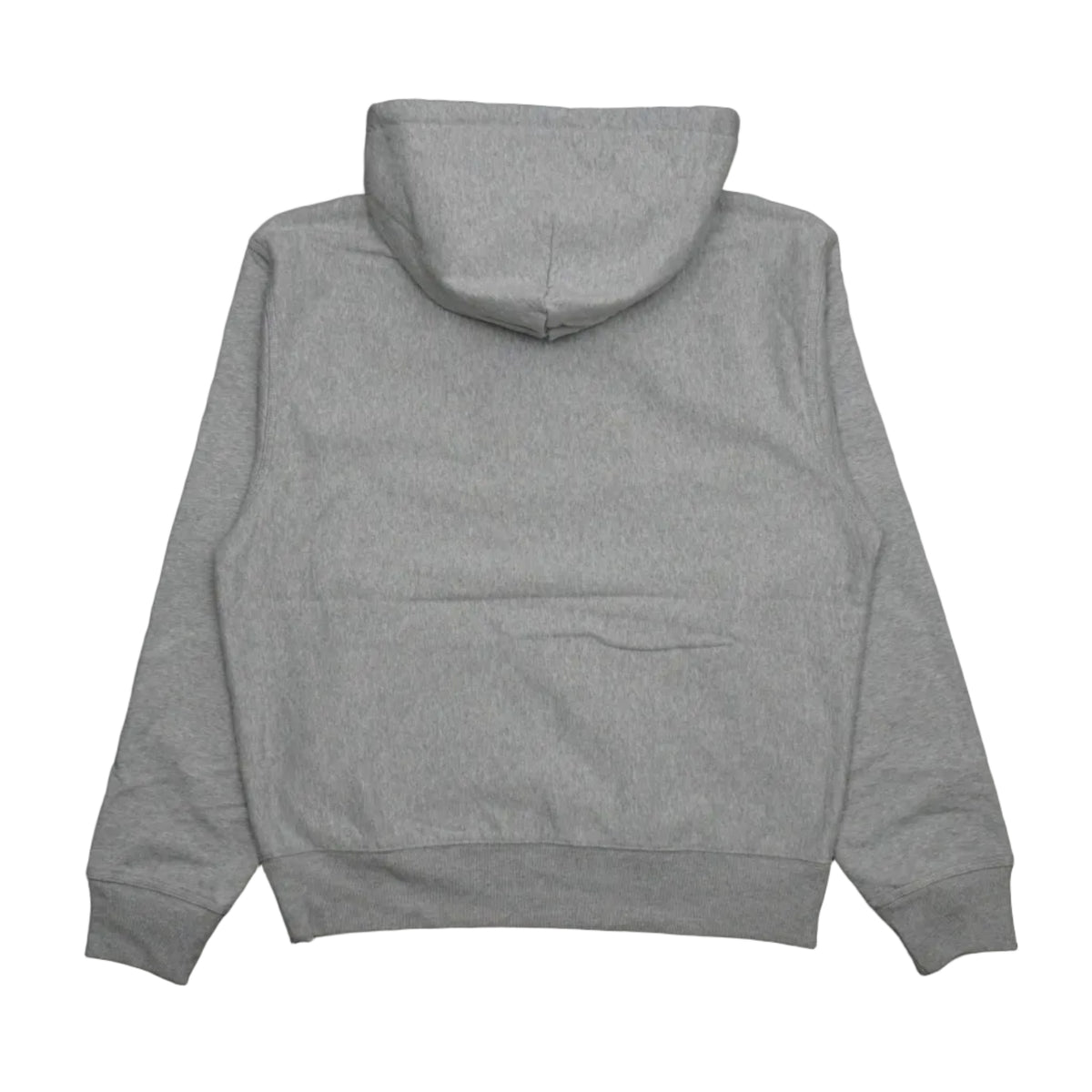 Brand new Stussy Mini Stock Logo Grey Hoodie, back view