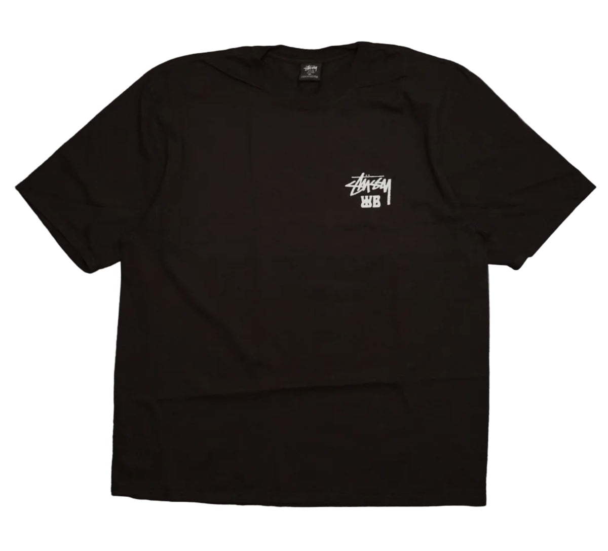 Brand new Stussy Ocean Song Brown T-Shirt 30904025 in brown, front view