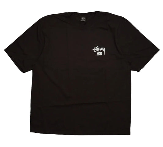 Brand new Stussy Ocean Song Brown T-Shirt 30904025 in brown, front view