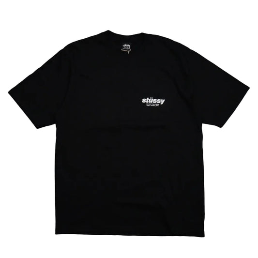 Stussy Rollers Black T-Shirt - Stussy - SecondPlace