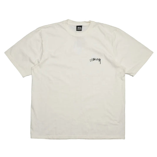Stussy Serpent Pigment Natural White Dyed T-Shirt - Stussy - SecondPlace
