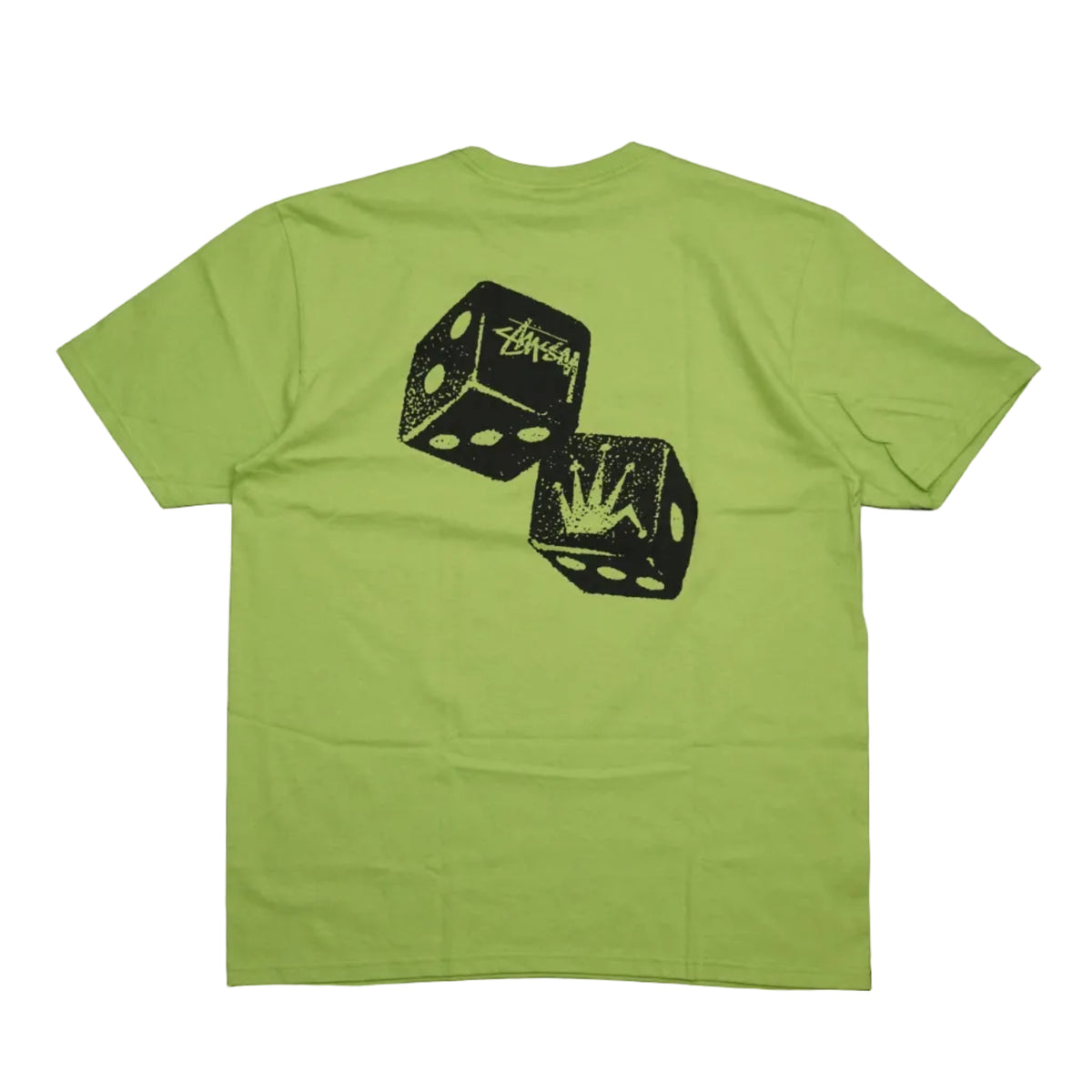 Brand new Stussy Shakers Tea T-Shirt, back view