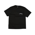Stussy Skate Stack Faded Black T-Shirt