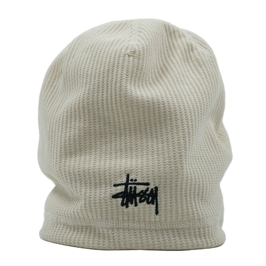 Stussy Skullcap Waffle Bone White - Stussy - SecondPlace