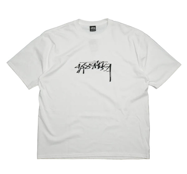 Stussy Sliced White T-Shirt