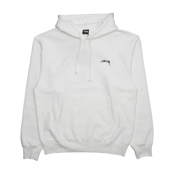 Stussy Smooth Stock Natural White Hoodie