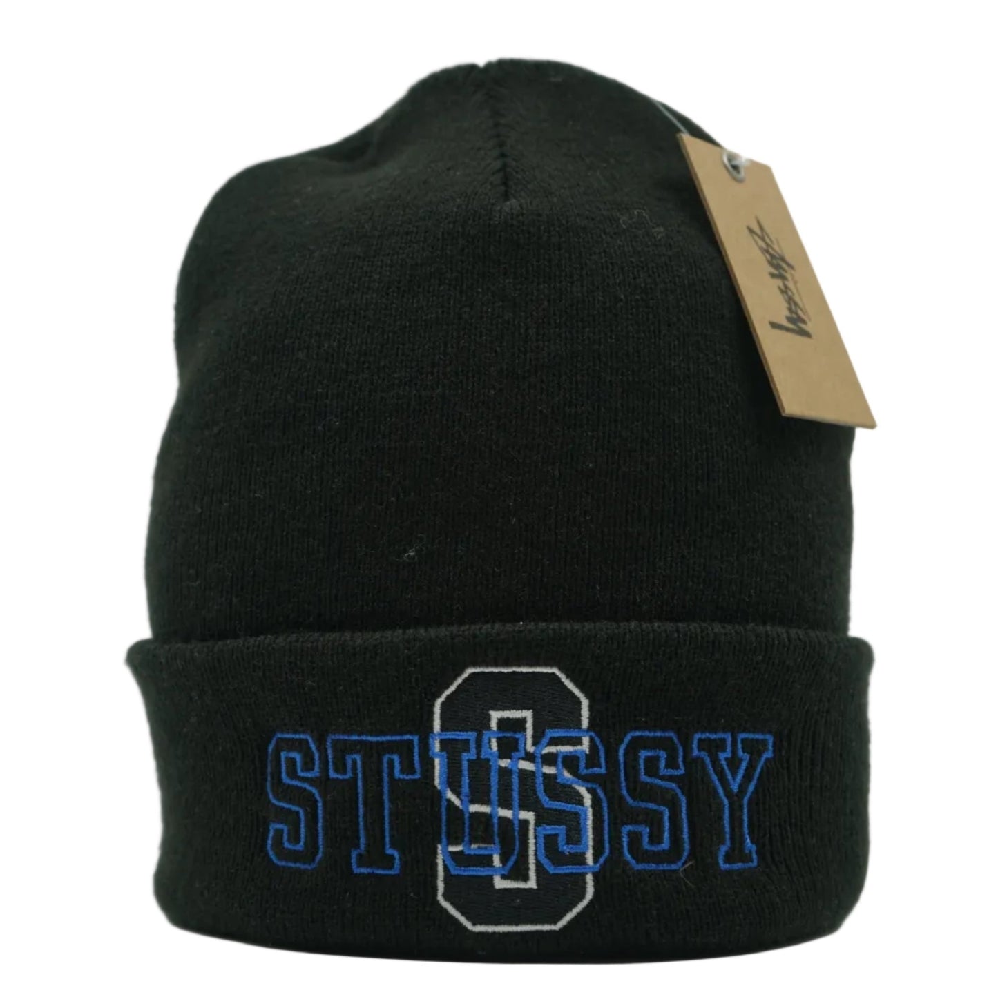Stussy Varsity Blue Black Cuff Beanie - Stussy - SecondPlace
