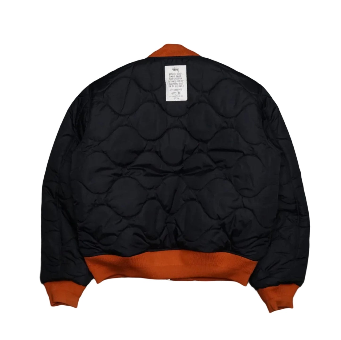 Stussy Waxed Built Rust Bomber Jacket - Stussy - SecondPlace